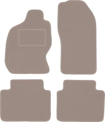 Zdjęcie produktu dla Welurowe dywaniki samochodowe do Nissan Patrol Y61 GU GR terenowy (1998-2004) - beżowe dywaniki podłogowe LUX komplet (4 szt.)