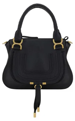 Image de Chloé sac à main en cuir de veau noir CHC22AS628I31_001