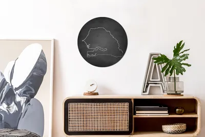 Produktbild von MuchoWow® - Schlafzimmer - Bilder - Der Kreis - Kunst für die Wohnung - Plastik - Kunstdruck - Wandbild