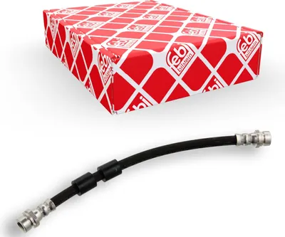 Produktbild von FEBI BILSTEIN 104236 Bremsschlauch Hinten Links Hinten Rechts für FORD Fiesta Mk6 Schrägheck (JA8, JR8) Fiesta Mk7 Schrägheck B-MAX (JK)