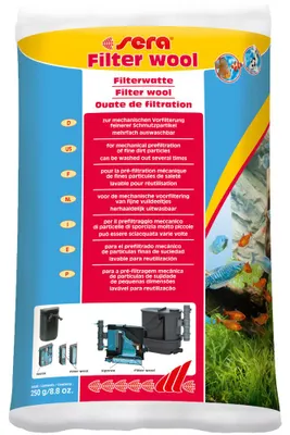 Productafbeelding van Sera Filterwatten 100 Gram