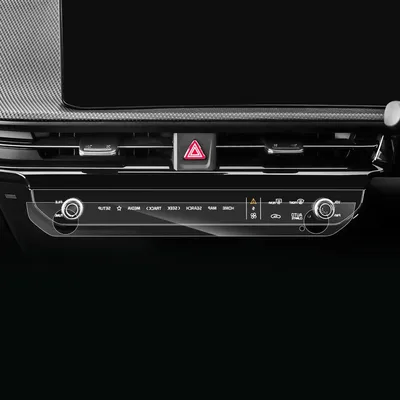 Productafbeelding van Screenprotector Kia EV6 - Navigatiescherm Folie - Scherm Beschermen - HD Helderheid - 2 stuks - Transparant