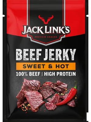 Produktbild von Jack Link's Beef Jerky Sweet & Hot 12 x 25g