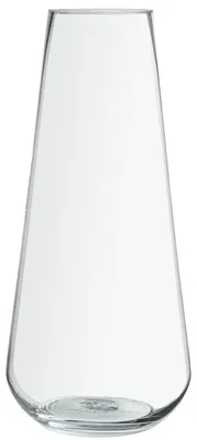 Glas-Tafelvaas transparent 18x18x40 cm