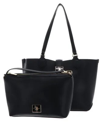 Image de U.S. POLO ASSN. sac à épaule Margaret Shopping Bag Black noir
