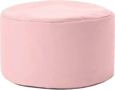 Produktbild von Lumaland Sitzsack-Hocker Pouf rund 50l pastellpink