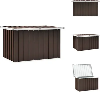Image de vidaXL Boîte de jardin brun 109 x 67 x 65 cm - Boîtes de jardin