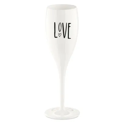 Obrázok produktu pre koziol 3780525, Pohár tvaru flute na sekt, Plast, Biela, 5,7 cm, 191 mm, Box