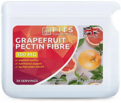 Obrázok produktu pre Vláknina z grapefruitového pektínu 300 mg, 60 kapsúl