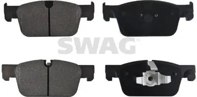 Produktbild von SWAG 33 10 7616 Bremsbeläge Satz Vorne Bremsklötze für VOLVO XC60 II (246) V60 II (225, 227) V90 II Kombi (235, 236) S90 II (234) S60 III (224)