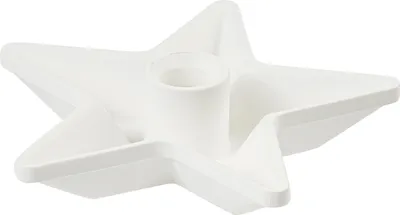 Produktbild von Silikon Gießform "Stabkerzenhalter Stern", ca. 15,2 x 14,6 x 3,6 cm