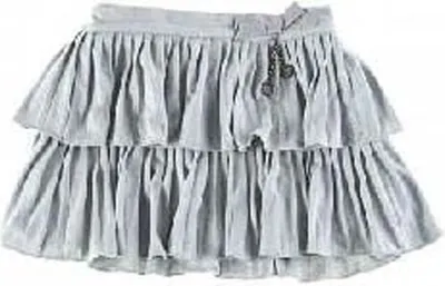 Produktbild von Patrizia Pepe Rock mit Volants Volantrock Kinderrock grau, Größe:80