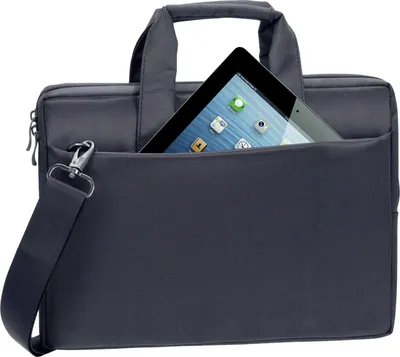 Produktbild von Rivacase 8221, 337.8 mm (13.3 "), Aktentasche/Klassik, Schwarz, 470 g, 330 x 40 x 240 mm, 350 x 65 x 265 mm