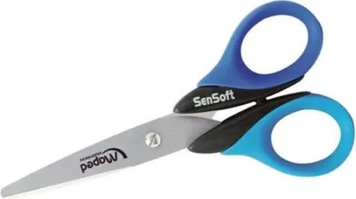 Produktbild von MAPED M693501 Maped Schere Sensoft Linkshänder 13 cm, farbig sortiert
