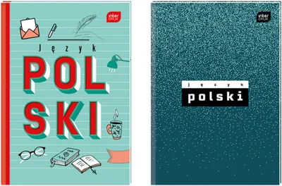 Zdjęcie produktu dla Interdruk zeszyt w twardej oprawie A5 80 kartek polski