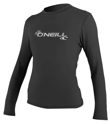 Productafbeelding van O'Neill Wetsuits Basic Skins Sun, langarm shirt, zwart, maat L
