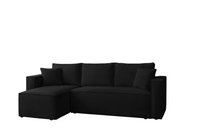 Produktbild von Couchgarnitur Eckcouch CAPRI L-Form, Schlaffunktion, CORD Stoff, Bettkasten und Seitenlehnen