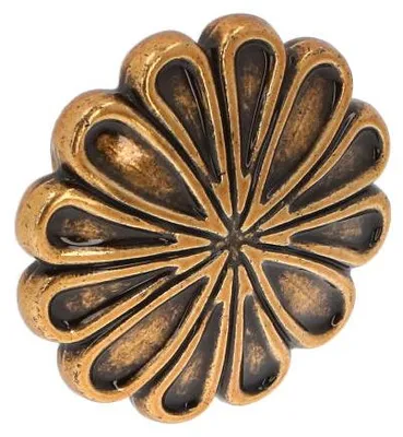 Image de Bouton pour meubles en zamac Diamètre 35mm x 23 orvale
