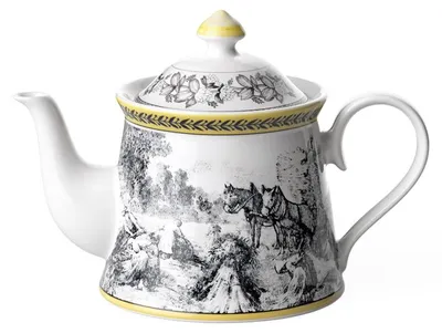 Produktbild von Villeroy & Boch Audun Ferme Tee-Servierset 3-teilig für 6 Personen – Teekanne, Milchkännchen & Zuckerdose