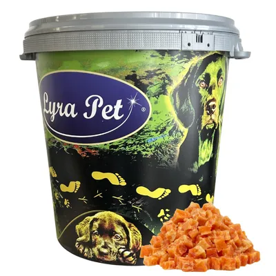 Produktbild von 5 kg Lyra Pet® Hühnerfleischwürfel mit Fisch in 30 L Tonne