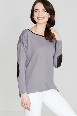 Produktbild von Lenitif Klassischer Pullover für Frauen Condwidron K118 grau XL