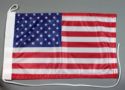 Produktbild von Bootsflagge : USA Amerika 30x20 cm Motorradflagge