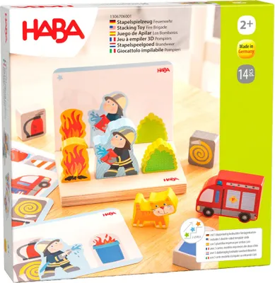 Produktbild von HABA Kleinkindwelt Stapelspielzeug Feuerwehr 1306706001