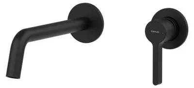 Immagine prodotto di ICONIC Miscelatore per lavabo a 2 fori, nero opaco