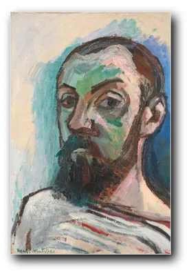 Immagine prodotto di Stampa artistica "Autoritratto" di Henri Matisse – 40 x 60 cm – non incorniciata