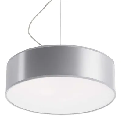 Produktbild von Hängeleuchte ARENA 35 grau 2xE27 15W PVC 111x35x35cm Sollux Lighting