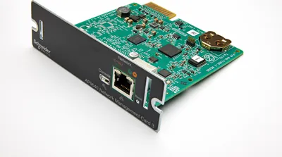 Produktbild von APC Network Management Card 3 with PowerChute Network Shutdown - Fernverwaltungsadapter - 1GbE - 1000Base-T - für P/N: SMTL2200RM2UC, SMTL3000RM2UC, SMTL3000RM2UCNC, SRTL10KRM4UT, SRTL8KRM4UT