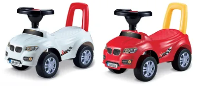 Produktbild von Wiky Rutschauto mit Rückenlehne 53 cm bis 15 kg für Kleinkinder ab 19 Monaten