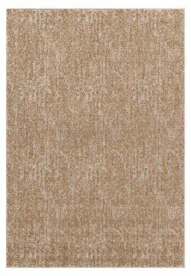 Image de Tapis Kilim DUCCA, beige, motif ethnique, 100% polyester, tissé à la machine, Turquie