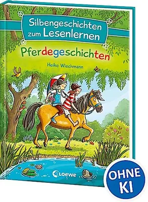 Immagine prodotto di Silbengeschichten zum Lesenlernen - Pferdegeschichten