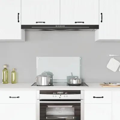Obrázok produktu pre vidaXL Kuchynský backsplash Transparentné tvrdené sklo 70 × 40 cm