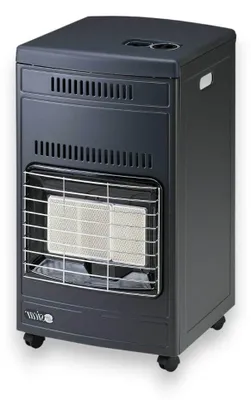 Image de Chauffage à gaz infrarouge ventilé 4200 W, gris, 40,5 x 44,5 x H 77 cm, Sicar Euro92T
