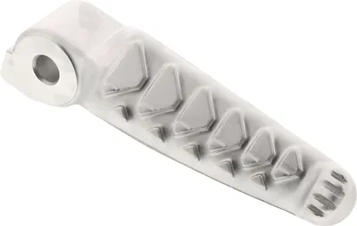 Immagine prodotto di Pedale poggiapiedi passeggero sinistro Aprilia, codice AP81464065, compatibile con il modello RS 660 ABS