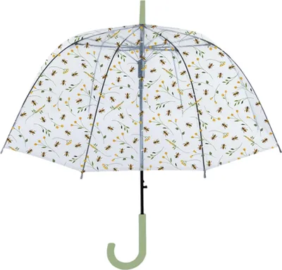 Obrázok produktu pre Esschert Design automatický dáždnik priehľadný so vzorom včely Ø 83 cm