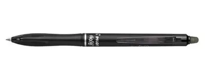 Roller, 0,35 mm, gumovací, stláčací mechanizmus, PILOT "Frixion Ball Plus", čierna