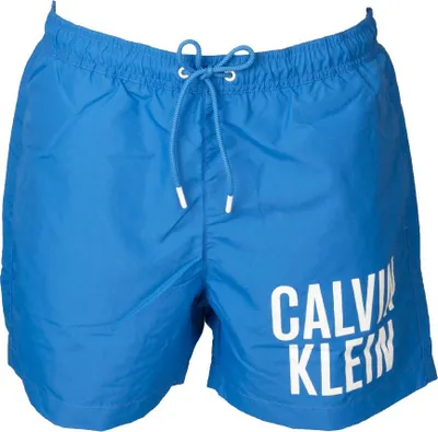 Immagine prodotto di Boxer mare CK CALVIN KLEIN piscina uomo swimwear con logo stampato  articolo KM0KM00794 MEDIUM DRAWSTRING, XL, Poliestere 100%