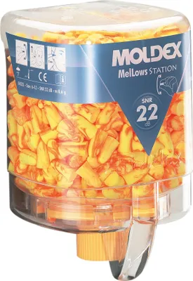 Produktbild von Moldex Einwegstöpsel MelLows in MoldexStation, klein SNR 22 dB 250 Stk