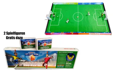 Produktbild von TIPP-KICK Tischfußball Spiel inkl. 2 Spielfiguren 80 x 47 cm