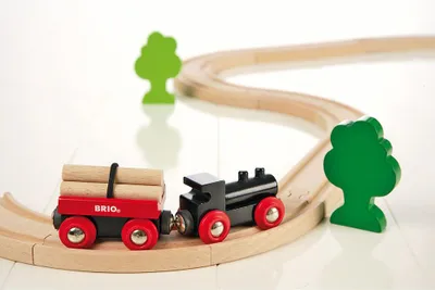 Produktbild von BRIO Holzeisenbahn Starter-Set