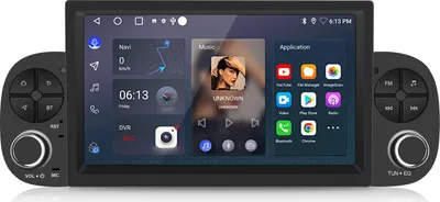 Obrázok produktu pre Rádio 7 palcov 2+64 GB Android autorádio pre FIAT PANDA 2013-2020 bezdrôtové CarPlay Android Auto WiFi GPS navigácia RDS DSP DAB+ Bluetooth USB