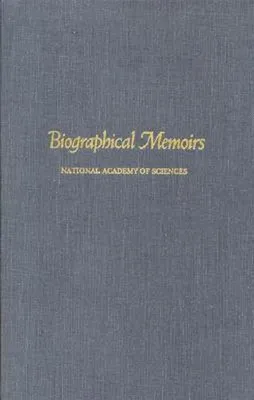 Produktbild von Biographical Memoirs