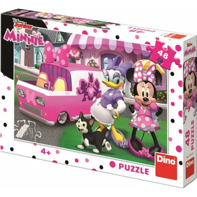 Obrázek produktu pro Puzzle Minnie a Daisy 48 dílků