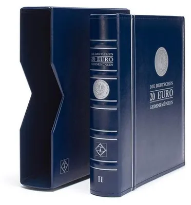 Produktbild von OPTIMA-Vordruckalbum für die deutschen 20-Euro-Gedenkmünzen, Band 2, inkl. Schutzkassette