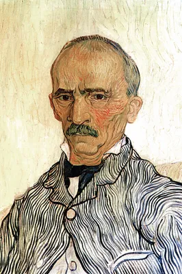 Obrázek produktu pro Vincent Van Gogh Art Print Obraz - Portrét Charlese Trabuce, 1889 (120 x 80 cm)