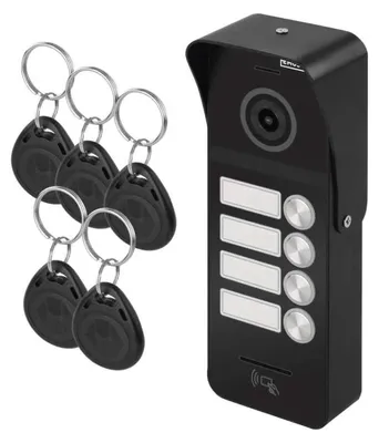 Obrázok produktu pre EMOS Farebná dverná kamerová jednotka EM-10AHD RF-4