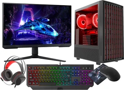 Produktbild von VIST Breeze Ryzen 7 8700F RTX 5060 32GB SSD 1TB WIFI LCD 24 180Hz W11